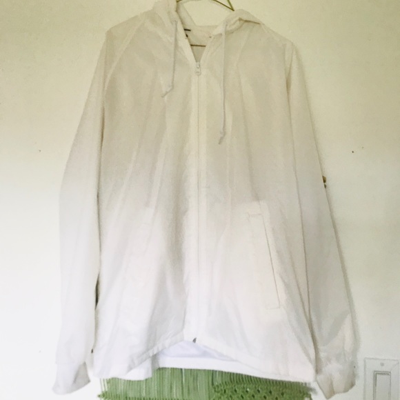 White Windbreaker - Picture 1 of 4